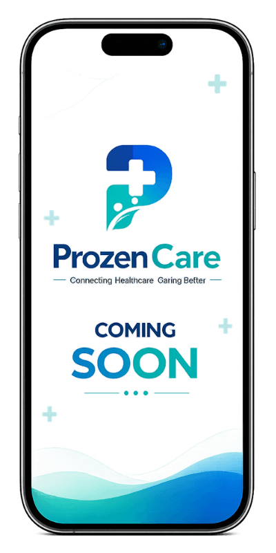 Healthcare software development patient home screen showing available doctors