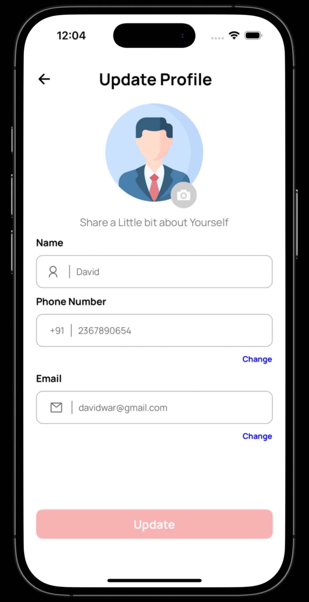 Delivery Partner login screen with secure access in food delivery app development solution