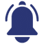 Notification bell icon