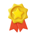 Values badge icon representing integrity, ethics, and strong business principles