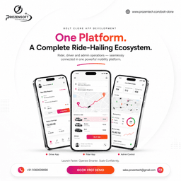 How a Bolt Clone App Can Power a Scalable Ride-Hailing Business