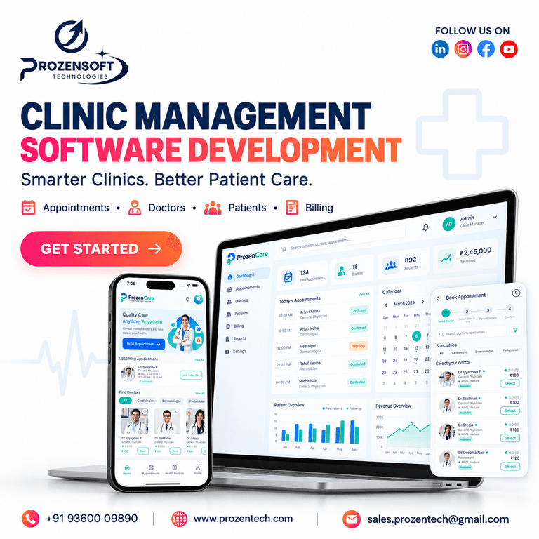 Clinic Management Software Development | Transform Your Clinic with Smarter Digital Solutions Slug