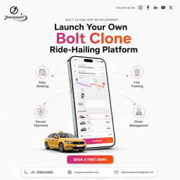 Bolt Clone App Development for Building a Smarter and Scalable Ride-Hailing Business