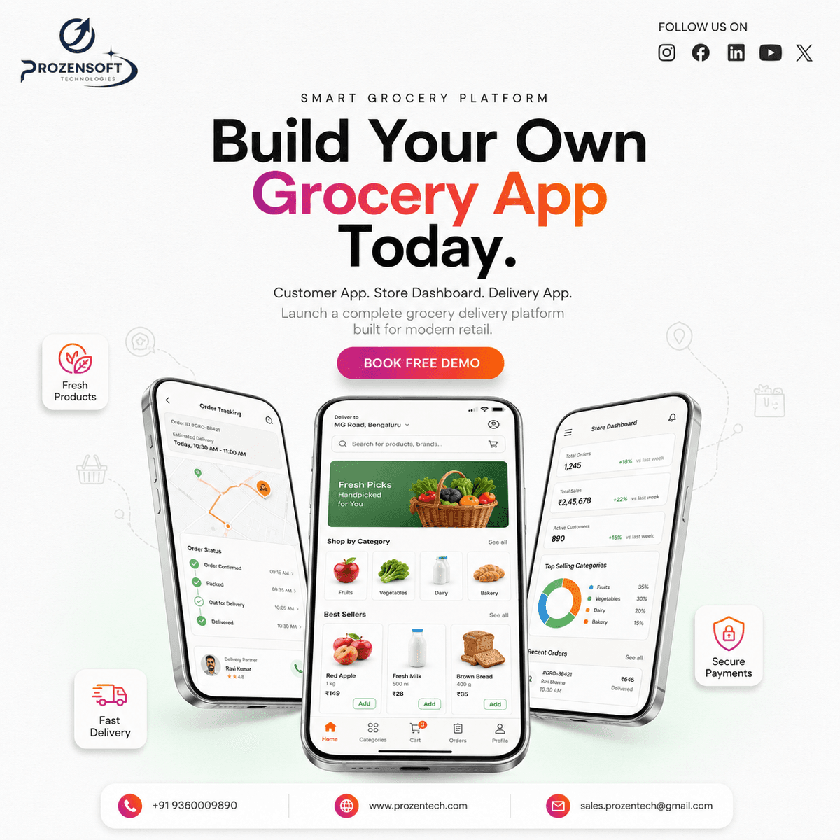 Grocery App Development: Build a Smarter Online Grocery Business