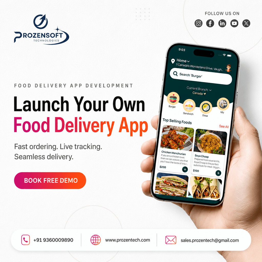 Food Delivery App Development: Build a Scalable Platform for Modern Delivery Businesses
