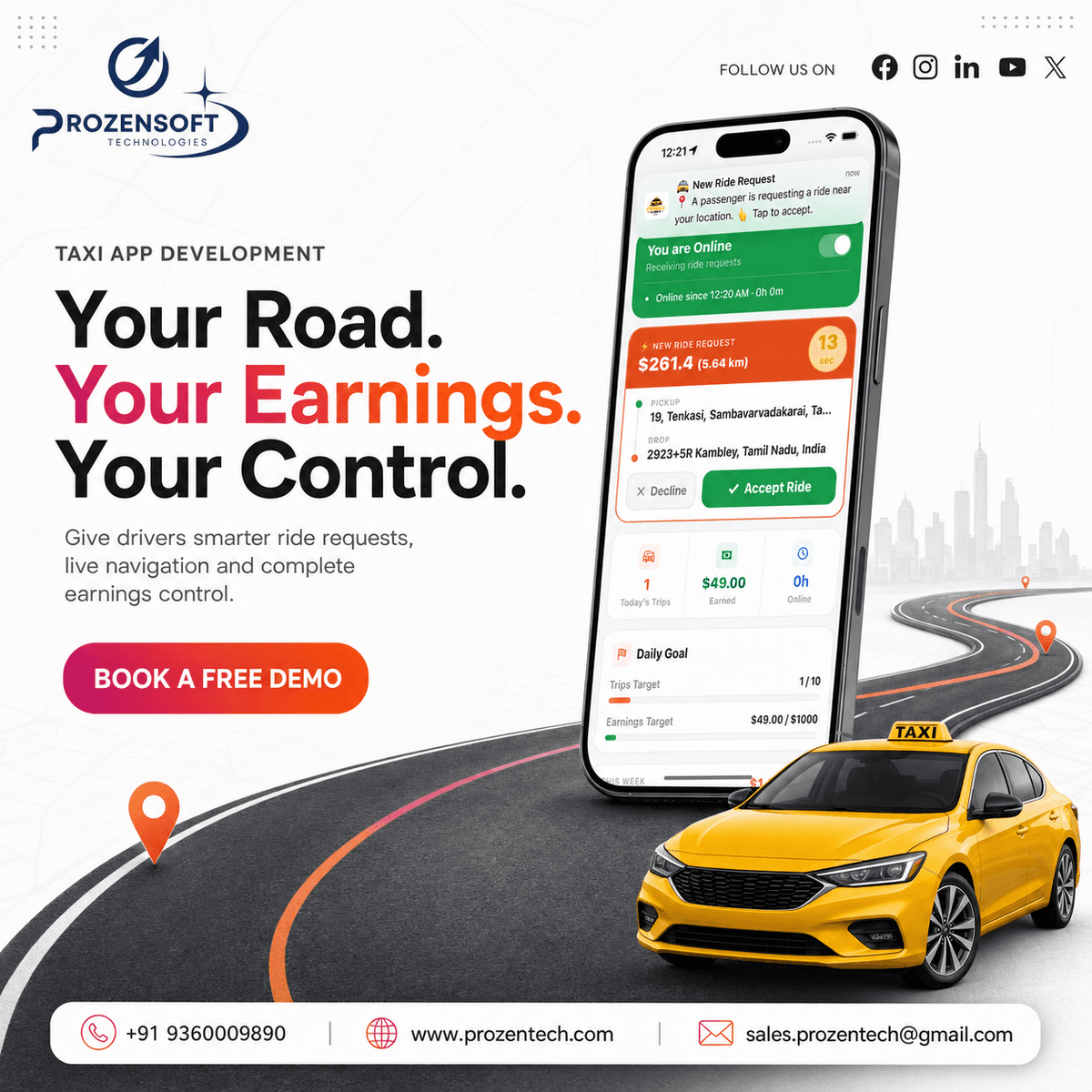 Taxi App Development for Building a Smarter Mobility Business