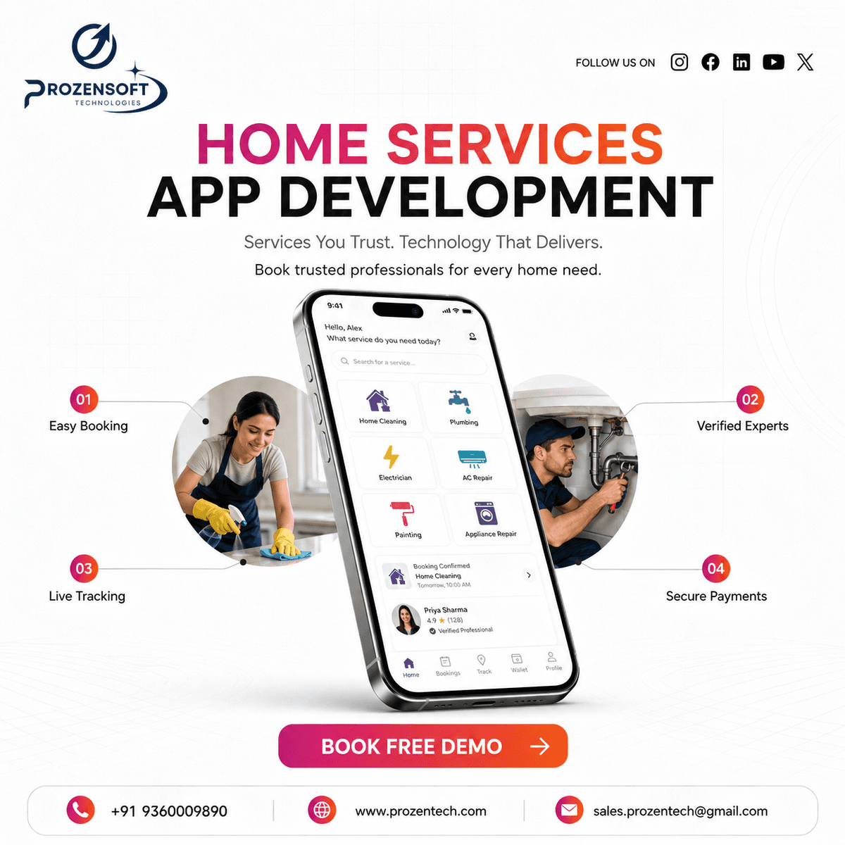 Home Services App Development | Build a Powerful On-Demand Service Platform