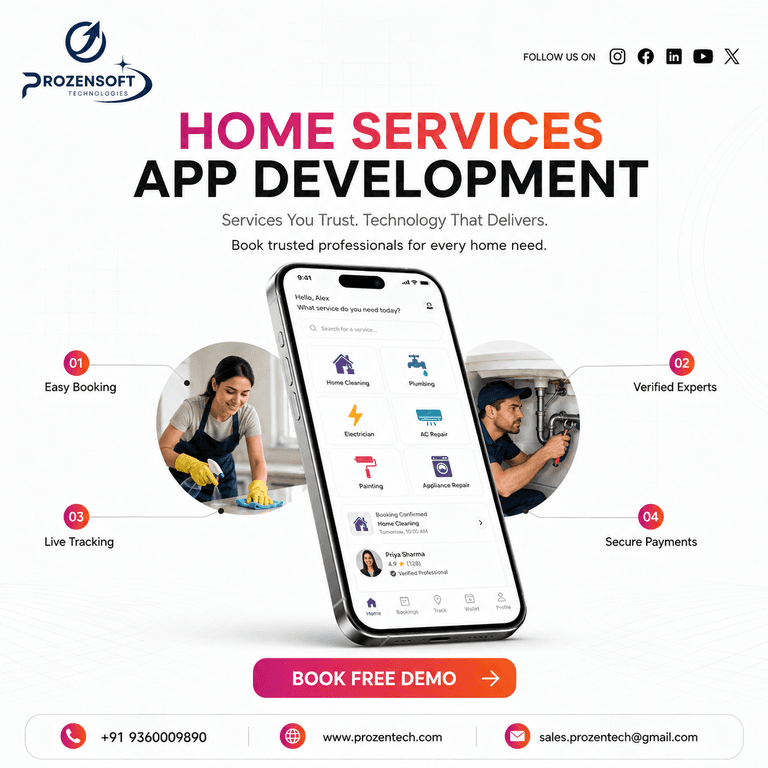 Home Services App Development | Build a Powerful On-Demand Service Platform