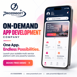 On Demand App Development Company | Build Scalable Digital Service Platforms