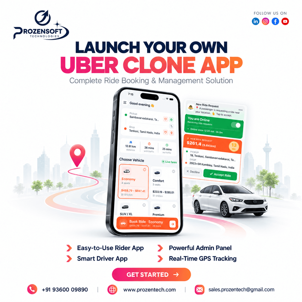 Uber Clone App Development | A Complete Guide to Building a Scalable Ride-Hailing Business in 2026