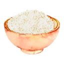 Rice dishes category in food delivery app menu for online ordering Rice food category screen in a food delivery app for online restaurant orders