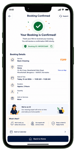 customer Prozen Services screen