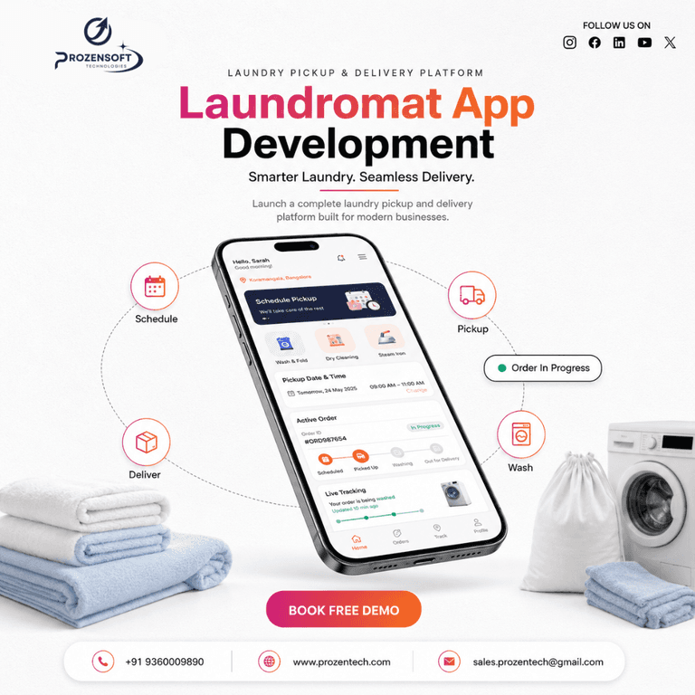 Laundromat Software: Build a Smarter Laundry Pickup & Delivery Business