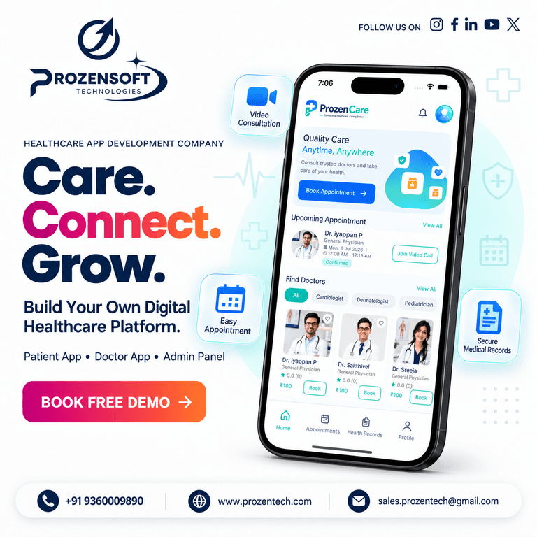 Healthcare App Development: Building Smarter Digital Healthcare Experiences