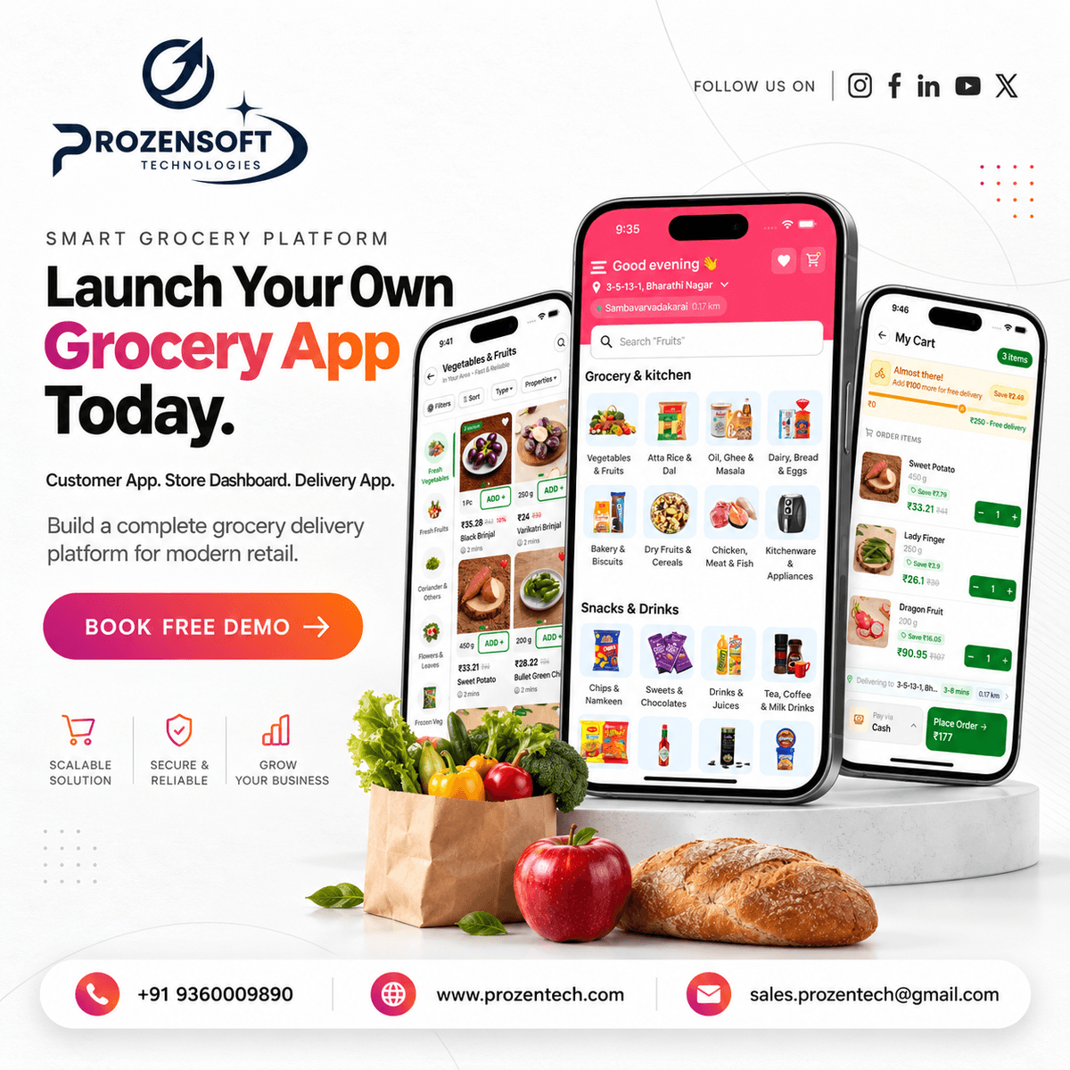 Grocery App Development: Build a Smarter Online Grocery Delivery Platform