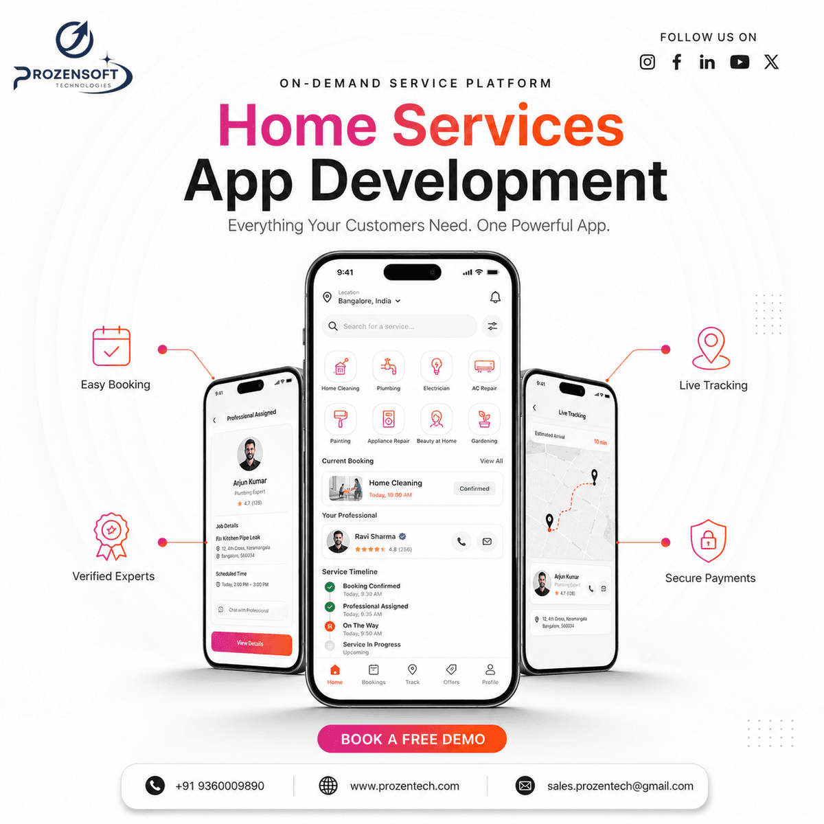 Home Services App Development | Build a Powerful On-Demand Service Marketplace