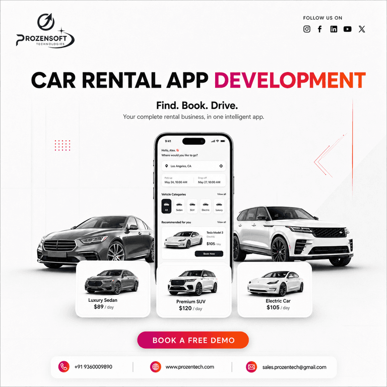 Car Rental App Development โ Build a Smart, Scalable Rental Platform