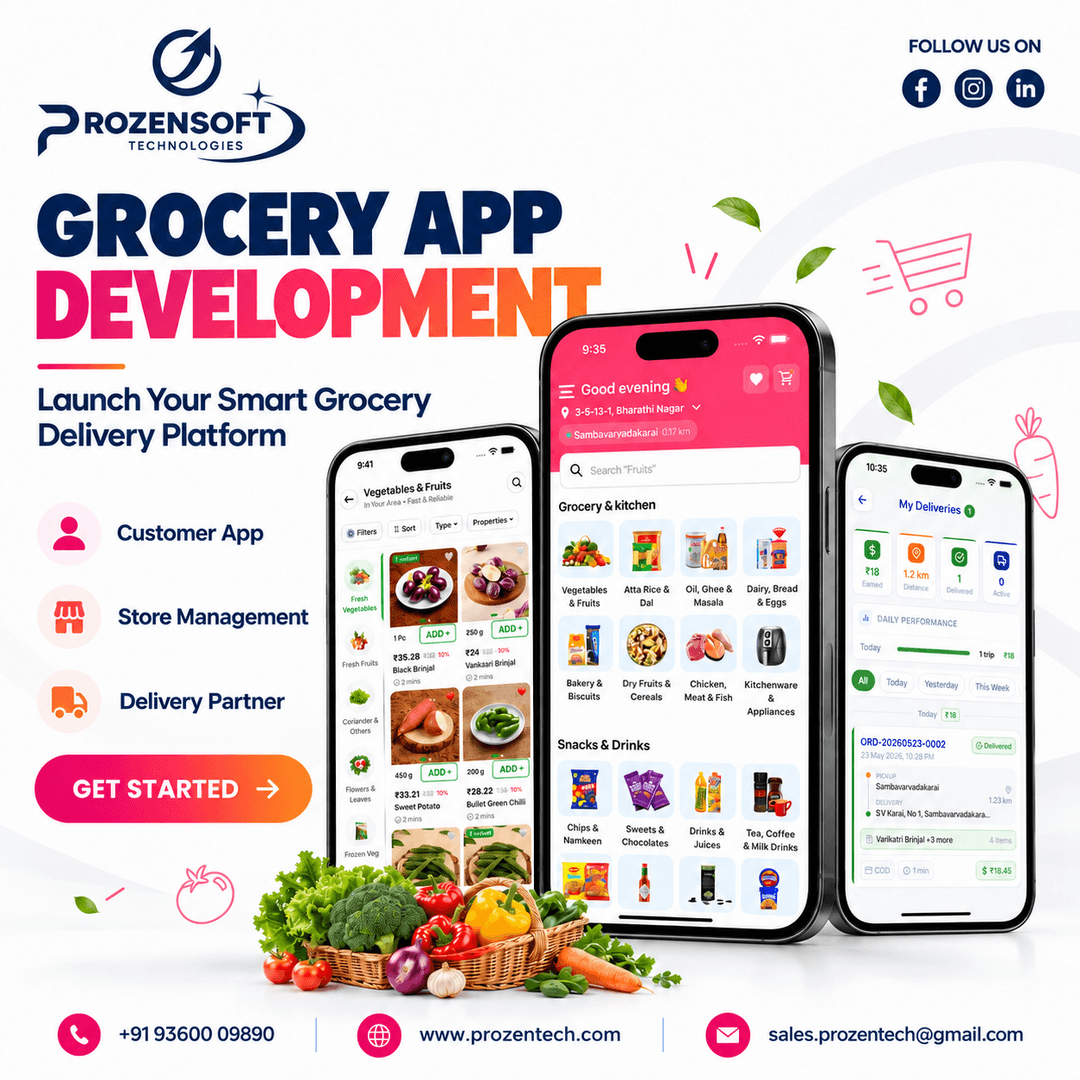 Grocery App Development: Complete Guide to Building a Successful Grocery Delivery Business in 2026