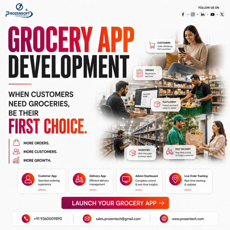 How to Start a Grocery Delivery Business with Your Own Mobile App
