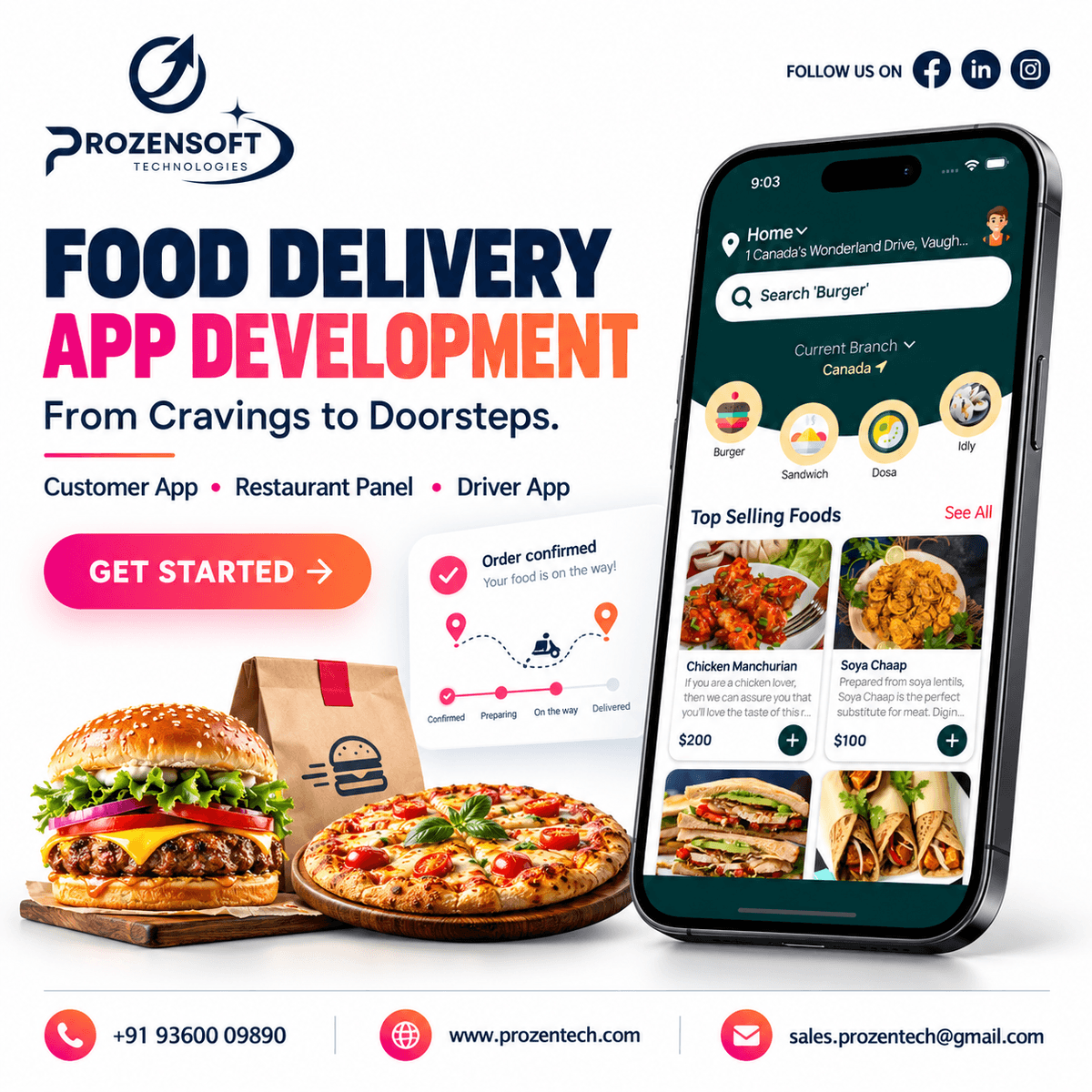 Food Delivery App Development | Build a Scalable Online Food Ordering Business